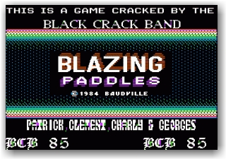 Blazing Paddles - BCB